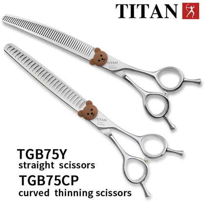 Professional Pet Grooming Shears Fishbone Teeth