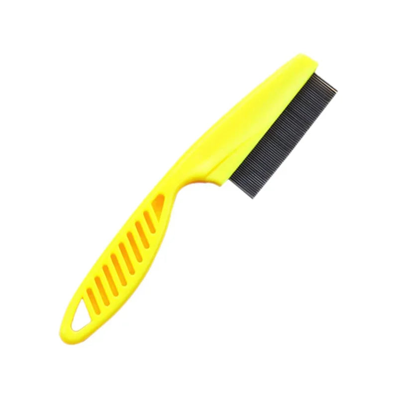 Pet Hair Shedding Comb Stainless Steel Flea Comb
