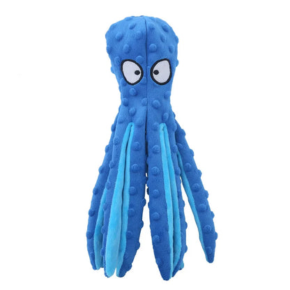 Pet Plush Toy Octopus Dog Interactive Toy