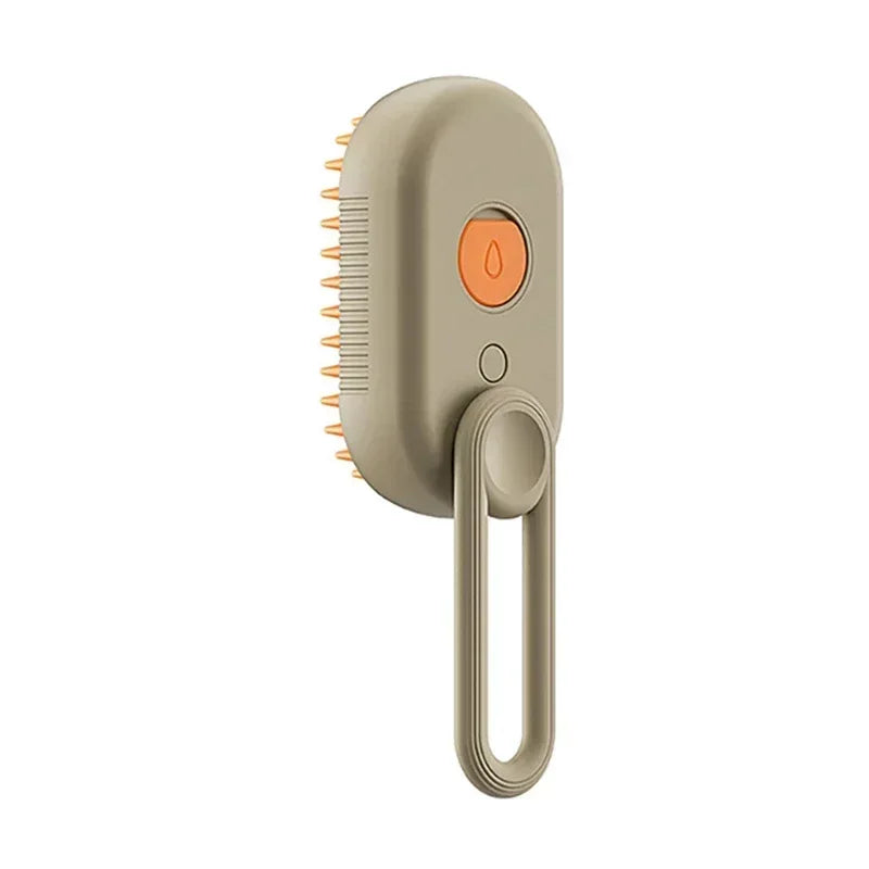 3 in 1 Pet Steam Brush Cat Dog Steamy Spray Massage