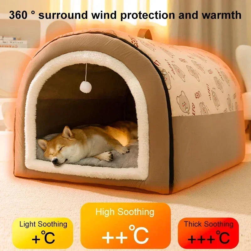 Hot Winter Warm Dog Removable Pet Dog Bed Cozy Pet Nest