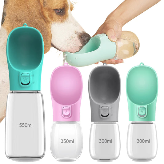 Dog Water Bottle For Pet Dogs Cats Water Feeder Bowls Outdoor