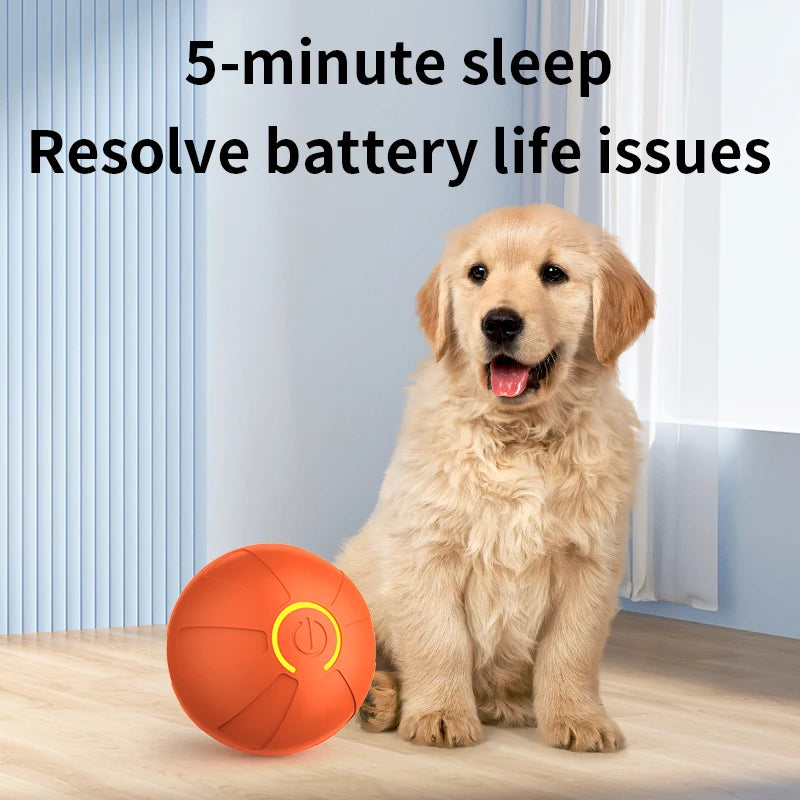 Smart Dog Toy Ball Automatic Interactive Pet Chew Toy