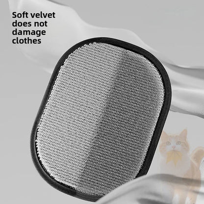 Pet Hair Removal Kit: Sticky Roller, Static Brush & Grooming Gloves