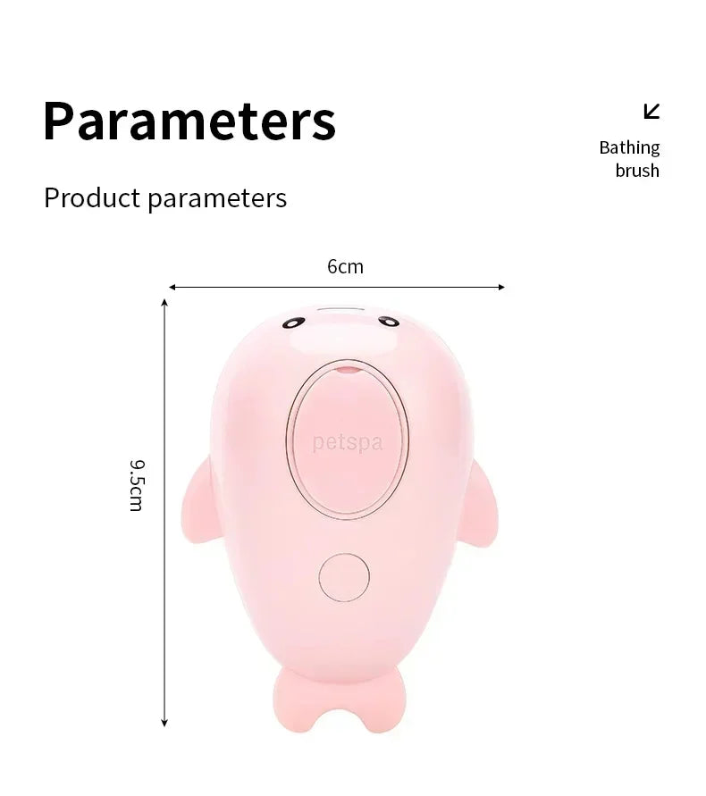 3 in 1 Pet Steam Brush Cat Dog Steamy Spray Massage