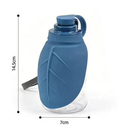Mini Collapsible Silicone Pet Water Bottle Portable