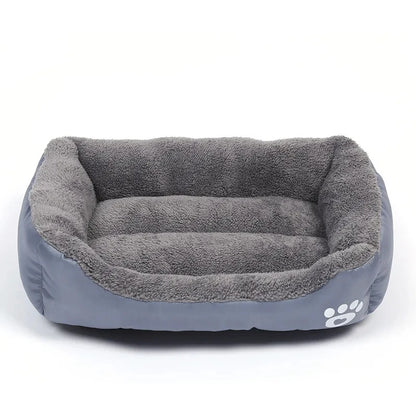 Soft Square Large Dog Sofa Elastic Dog House Cushion Winter