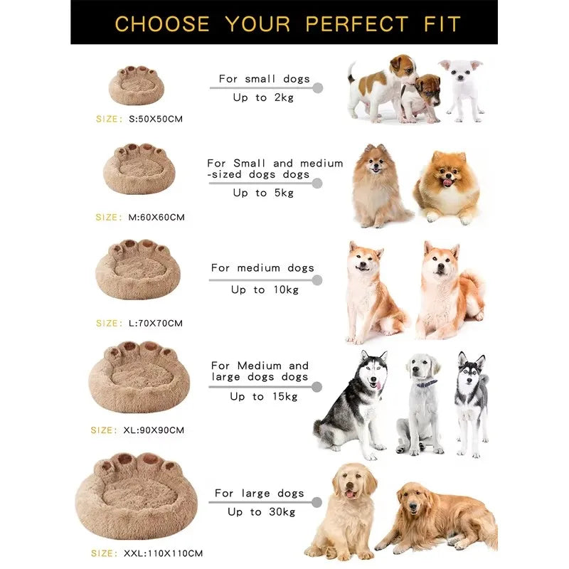 Large Soft Plush Kennel Mat for Small Pets and Puppies,