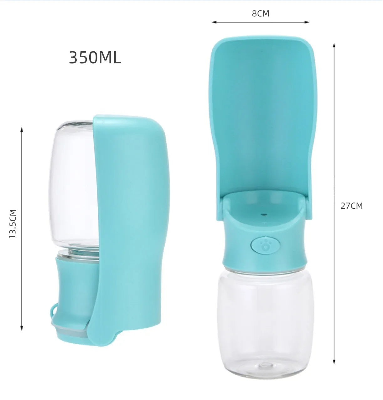 Dog Water Bottle For Outdoor Walks Folding Dog Water Dispenser