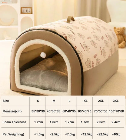 Hot Winter Warm Dog Removable Pet Dog Bed Cozy Pet Nest