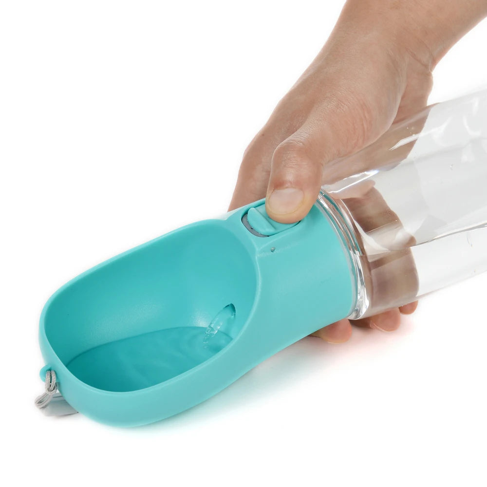 Dog Water Bottle For Pet Dogs Cats Water Feeder Bowls Outdoor