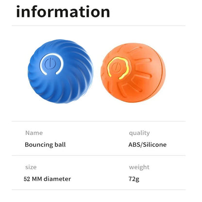 Smart Dog Toys Ball Electronic Interactive Pet Toy Moving Ball