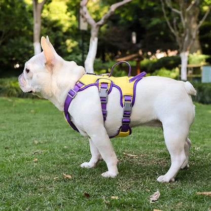Adjustable Reflective Puppy Chest Strap Oxford Breathable Dog Harness