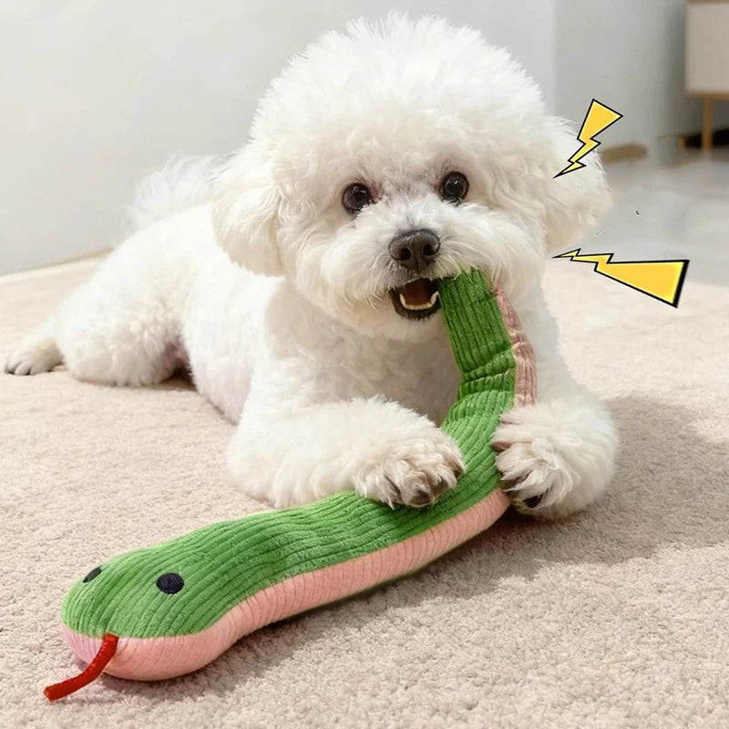 Hot Sale Dog Toy Snake Interactive Toy Kitten Kick Toy