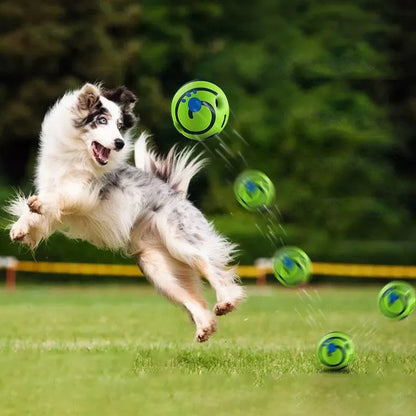 Dog Toy Wobble Wag Giggle Glow Ball Interactive Toy Fun