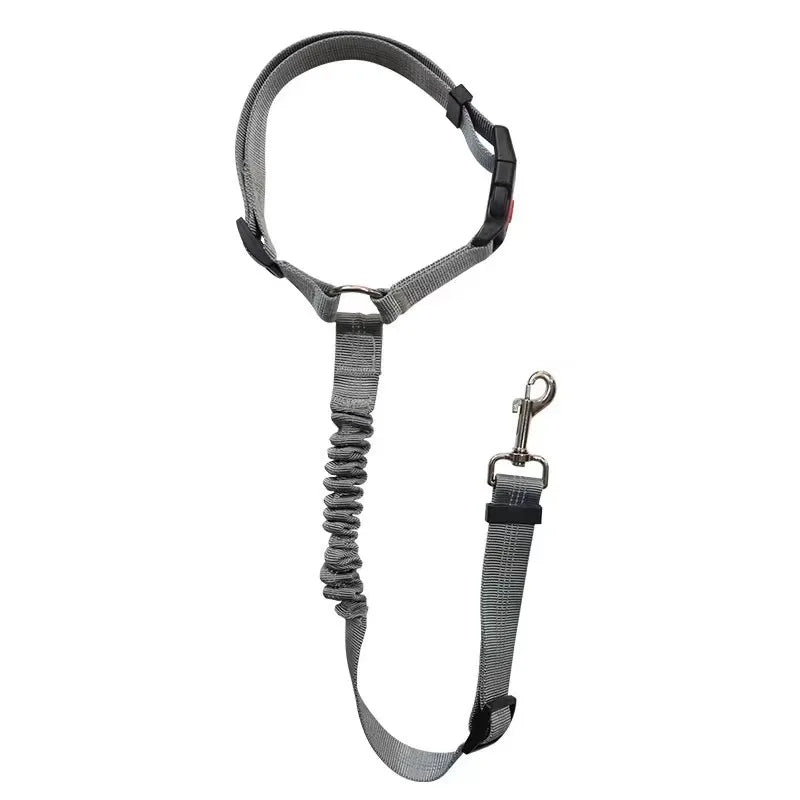 Reflective Pet Dog Car Seat Belt Adjustable Puppy Collar Leash
