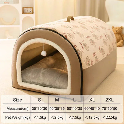 Hot Winter Warm Dog Removable Pet Dog Bed Cozy Pet Nest