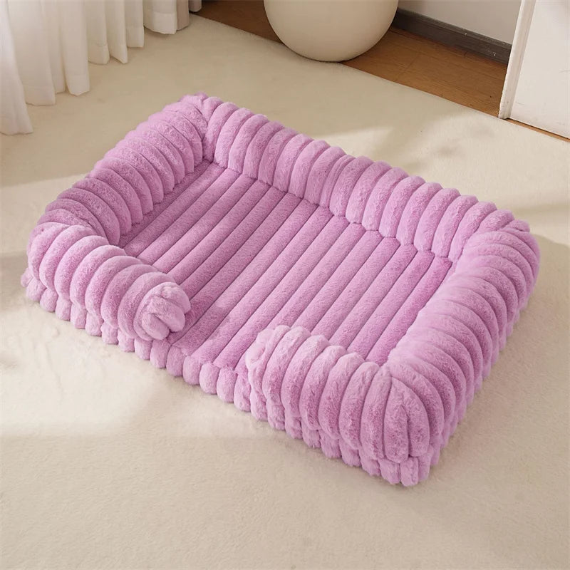 Calming Dog Bed Orthopedic Memory Foam Sofa Couch