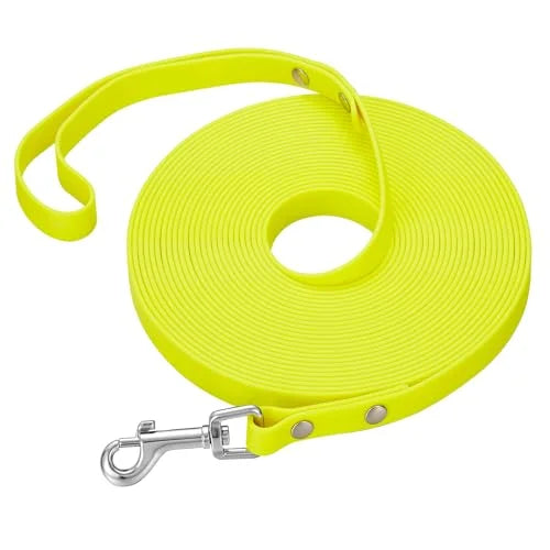 Dog Leash Waterproof Training Recall Long PVC Pet Leashes