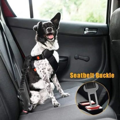 Adjustable Pet Dog Car Seat Belt Safety Leash Vehicle Belts