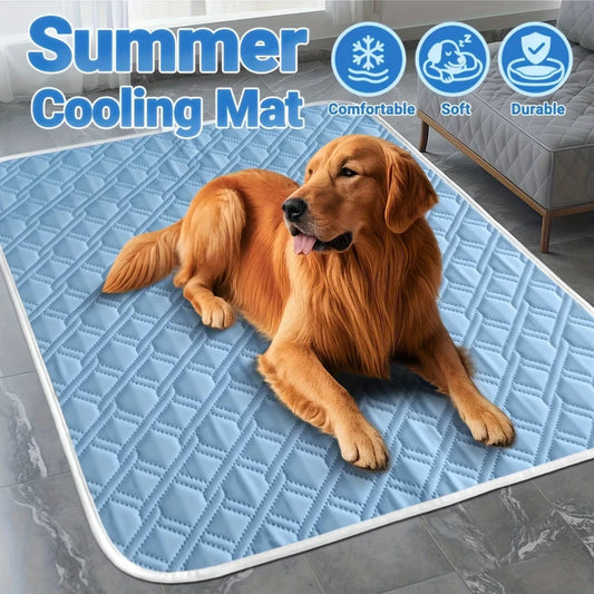 1PC A Pet Cooling Pad Ceiling Washable And Anti Slip Bottom