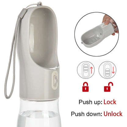 Leakproof Travel Drinking Bowl Pet Outdoor Water Dispenser Chihuahua Supplies