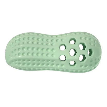Molar Interactive Play Toy for Teeth Cleaning Pet Sound Peanut