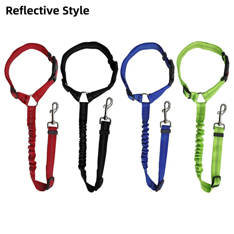 Reflective Pet Dog Car Seat Belt Puppy Collar