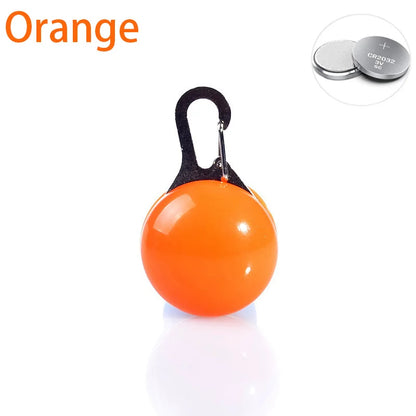 LED Pet Dog Collar USB/Battery Luminous Night Light Collar
