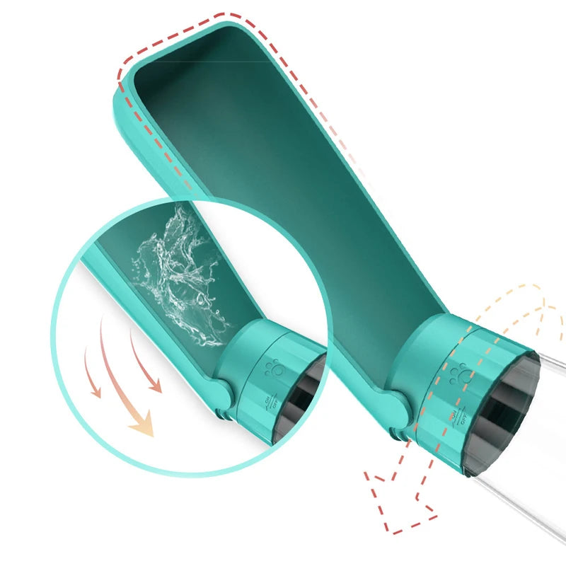 Water Bottle Puppy Outdoor Portable Water Cup