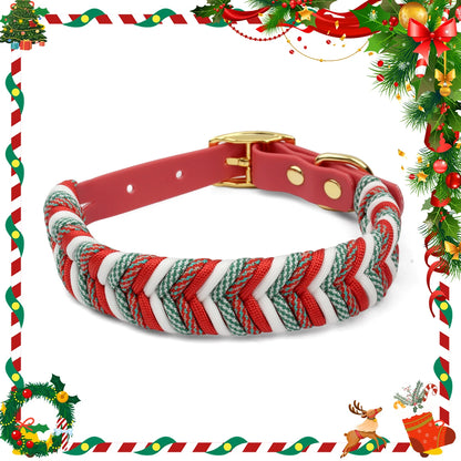 Durable Nylon Pet Dog Collar For Christmas Gifts