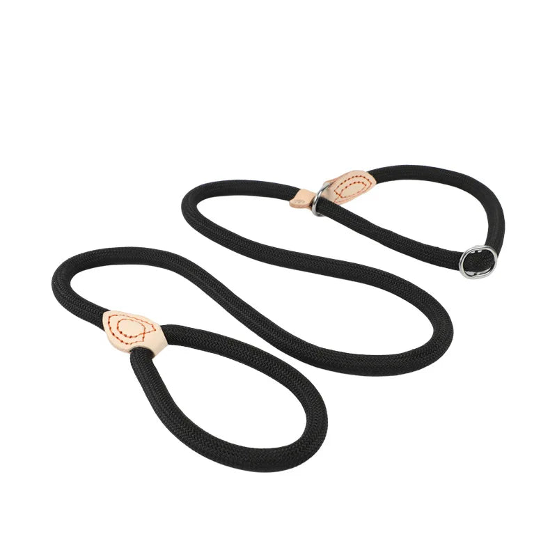 Dog Leash Slip Rope Lead Leash Heavy Duty Braided