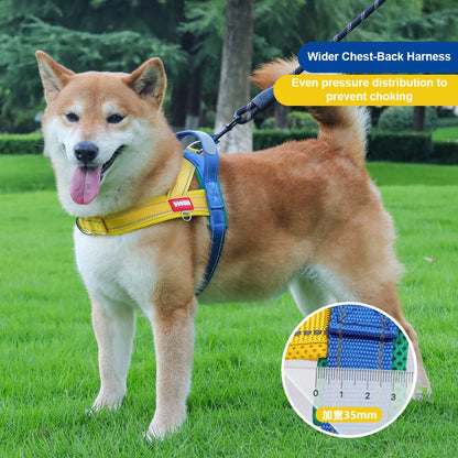 Dog Harness No Pull Saddle-Style Small Medium Dogs Walking
