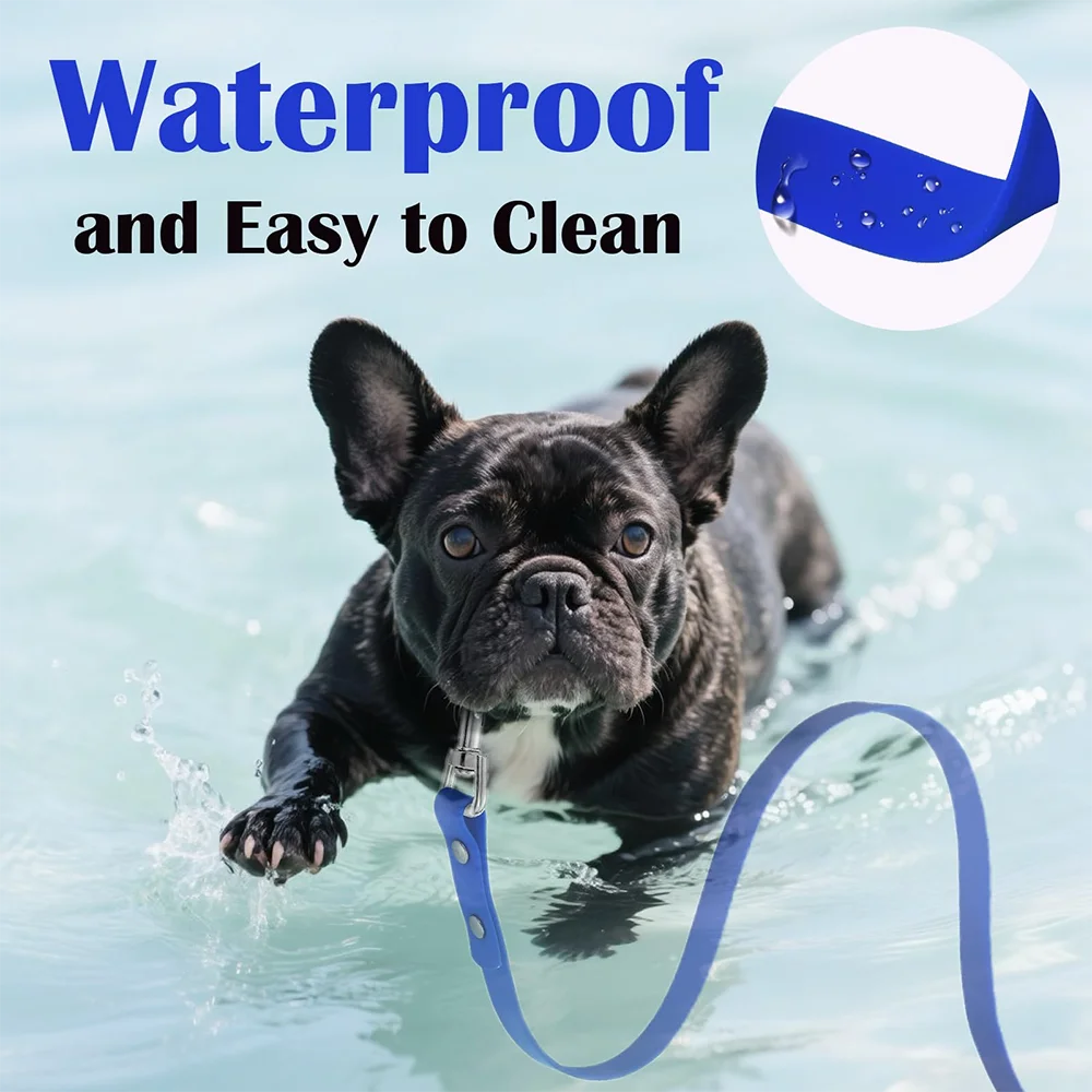 Dog Leash Waterproof Training Recall Long PVC Pet Leashes