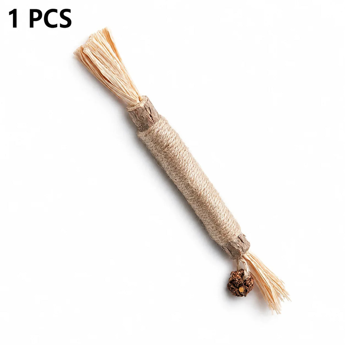 Pet Silvervine Chew Sticks with Raffia Grass Dog Teething Toy