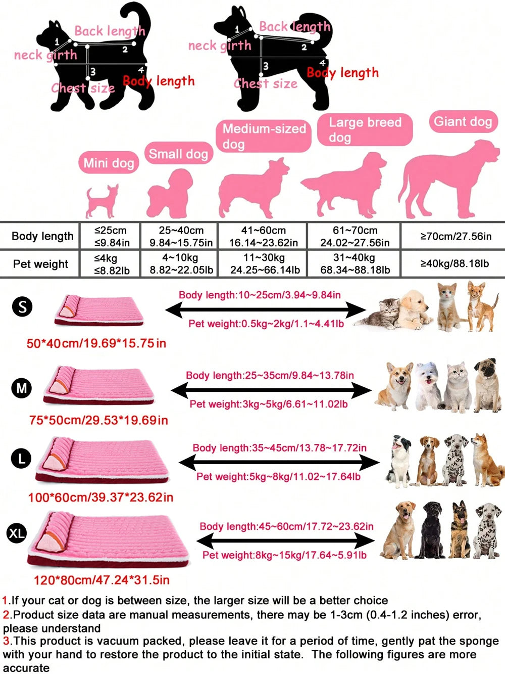 Dog Sleeping Mat Medium Dog Kennel Winter Remolvable