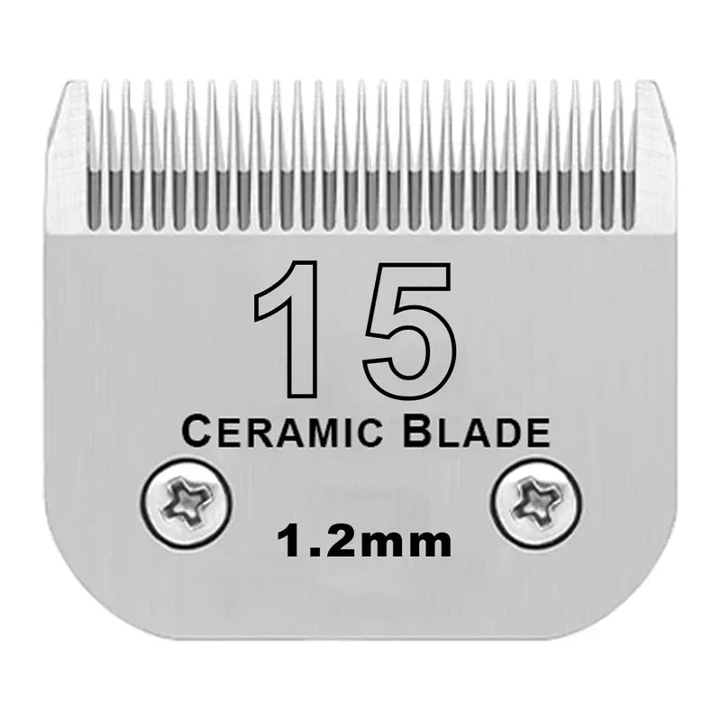 Detachable Pet Grooming Dog Trimmer Replacement Ceramic Blade Compatible