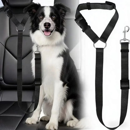 Pet Car Seat Belt, Nylon Leash, Rear Seat Belt