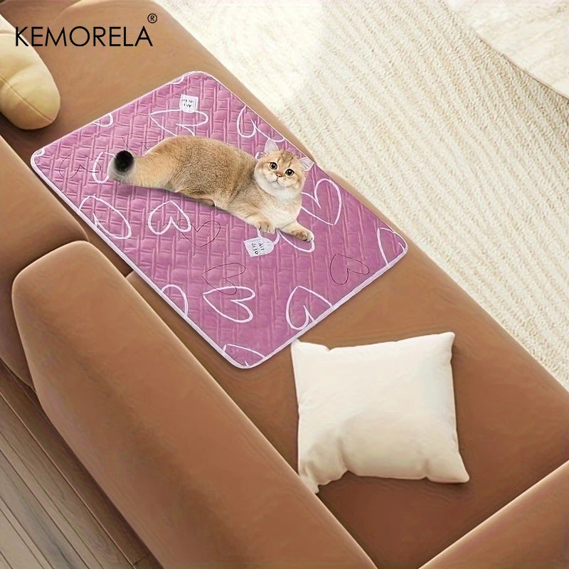 2PCS Extra Large Reusable Pet Pee Liner Non-Slip Easy Clean Mat