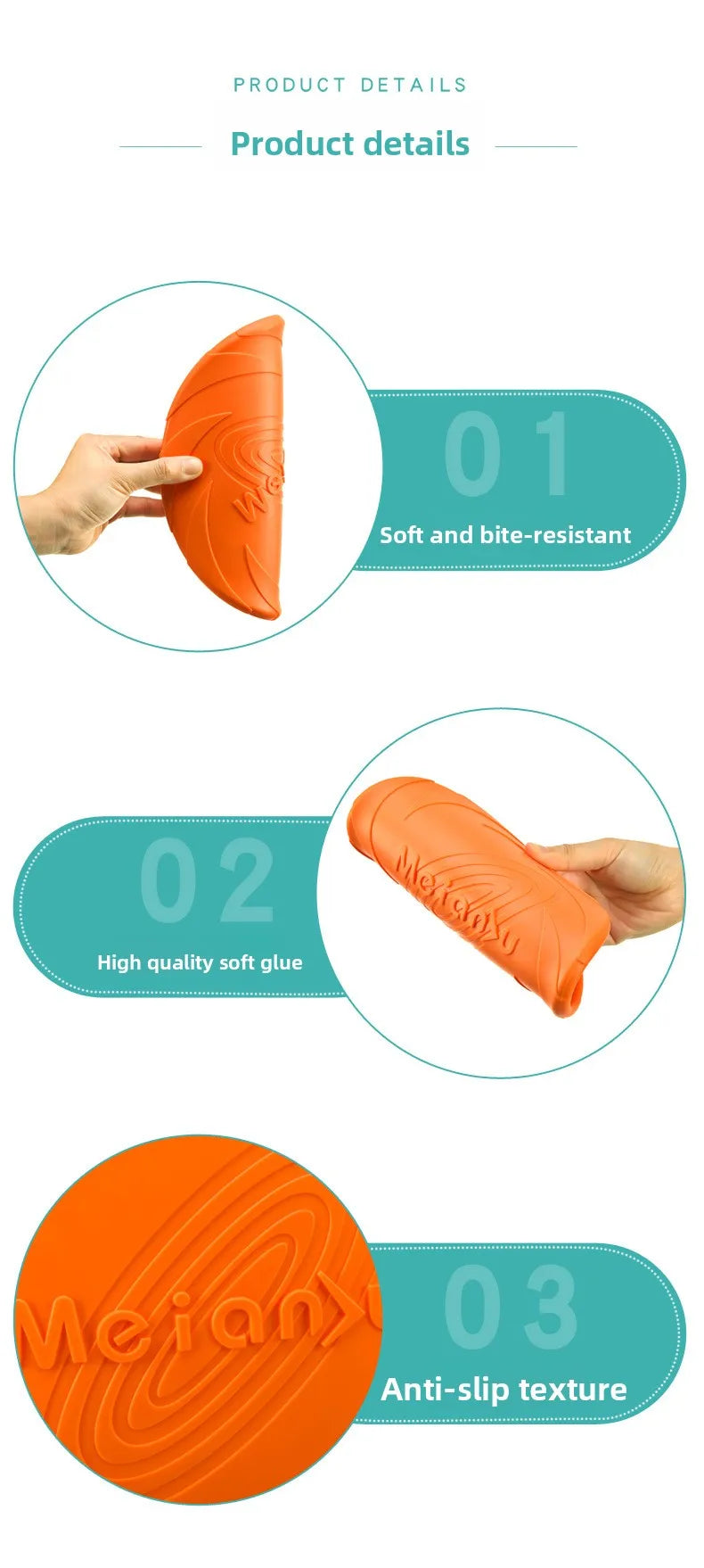 Dog Frisbee Border Animal Pet Dog Special Frisbee Bite