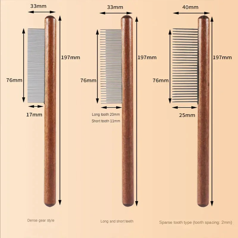 Pet Flea Comb Cat Dog Comb for Fleas Ticks Removal