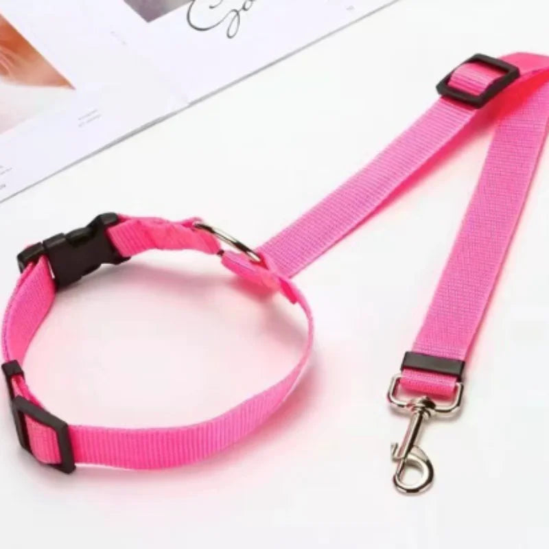 Reflective Pet Dog Car Seat Belt Puppy Collar