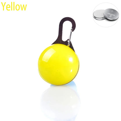LED Pet Dog Collar USB/Battery Luminous Night Light Collar