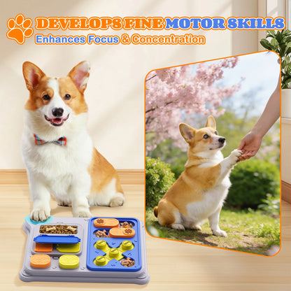 Dog Puzzle Toy & Pet Feeder  Treat Dispensing Toy
