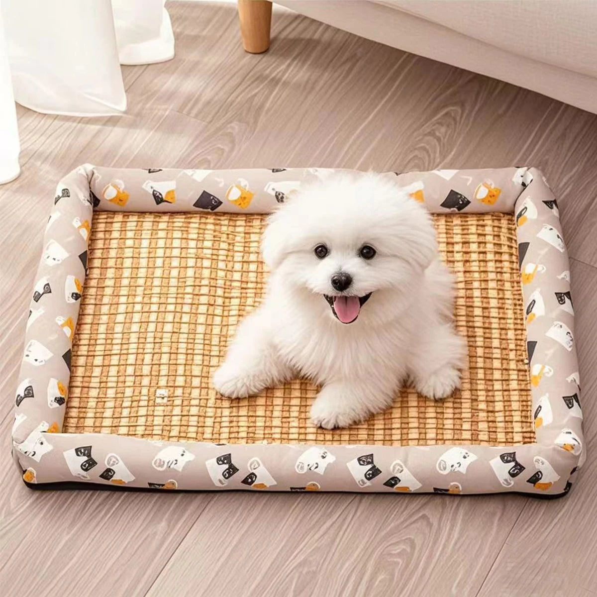 Large Dog Bed Mat Summer Cooling Matting Dog Cushion