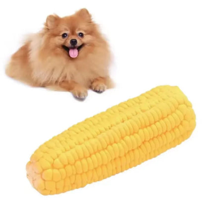 Sound Corn Dog Toys for Puppies Grinding Teeth Cleansing