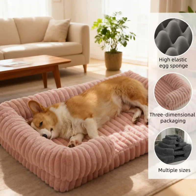 Dog Bed for Winter Puppy Bed Warm Sofa Pets Products Small Cats Mat