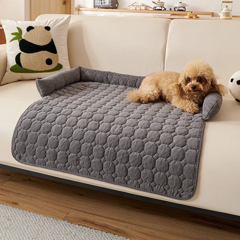 Thickened Pet Sofa Cushion Anti-Scratch Non-Slip Dog And Cat Sleeping Nest