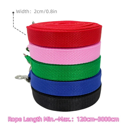1.2M-30M Long Leash for Dogs Overlength Dog Leash Puppy Outdoor
