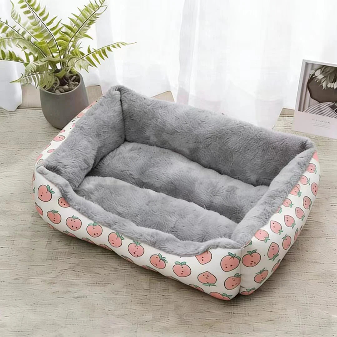 Four Season Universal Pet Bed Cute Dinosaur Print Washable